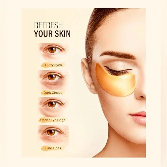 Dermora 24K Gold Eye Mask - Picture 4 of 5